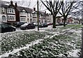 Grass and trees between Binley Road and Momus Boulevard