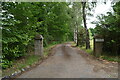 Gateway to Fairhazel Farmhouse