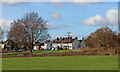 Golf course and housing by Penn Common, Staffordshire