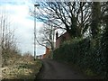 Red Hall Lane at the summit of Snow Hill