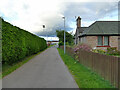 Footpath east from Tarradale Terrace