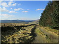 NS7583 : View towards the Carron valley from the old drove road on Tarduff Hill by Alan O'Dowd