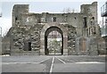 Inside New Gaol gatehouse