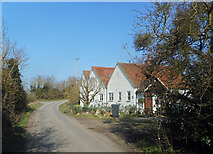 SU6388 : Blenheim Farm on the Icknield Way by Des Blenkinsopp
