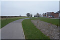 The path around Langley Country Park