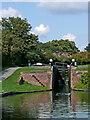 Stourbridge Locks No 15 near Wordsley, Dudley