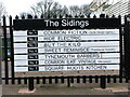 Signage, The Sidings, Tynemouth Station