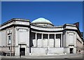 NJ9306 : Walking past the war memorial, Aberdeen by Bill Harrison
