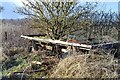 Farm cart with tree