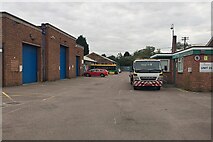 SP2965 : Warwickshire County Council depot, Montague Road, Warwick by Robin Stott