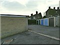 SE2337 : Lock-up garages, Stoney Lane, Horsforth by Stephen Craven