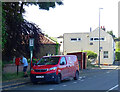 Evening collection of post on Louth Road, Fotherby