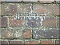ST7259 : Faded railway bridge markings by Neil Owen
