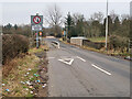 Bridge over the railway near Cleland