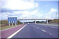 M6 Motorway northbound prior to Charnock Richard Services