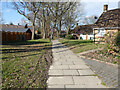Path north from Whittington Road, Tilgate, Crawley