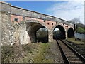 Bridge carrying the A377 over the railway at Lapford