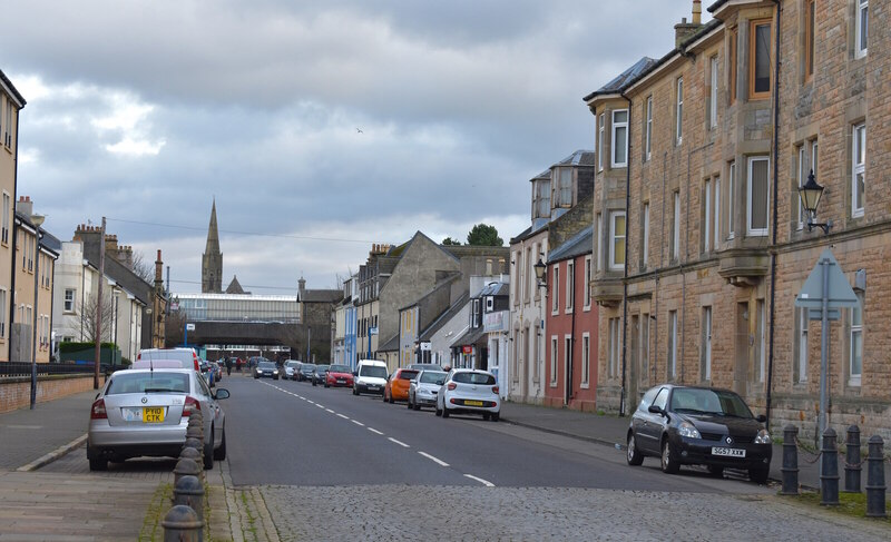 Montgomery Street, Irvine, North... © Mark S :: Geograph Britain and ...