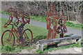 Portrait Bench, Viaduct Cycleway