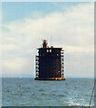 SZ7485 : Nab Tower, 1990 by Des Blenkinsopp