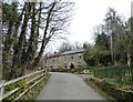 Old mill buildings at Shotley Grove