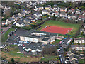Castlehill Primary School from the air