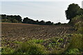 Ploughed field near Mockbeggars Hall