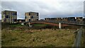 Clyde footbridge accessing Cuningar Loop Park