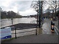 SJ4066 : River Dee in Flood, Chester by Jeff Buck