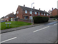 Lichfield Avenue from Canterbury Road, Ronkswood, Worcester