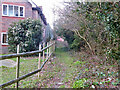 Public footpath 1526, Manor Royal zone 1, Crawley