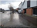 SJ4166 : The River Dee in flood at Chester by Jeff Buck