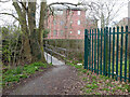 Footbridge over Gatwick Stream, Three Bridges, Crawley