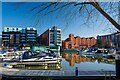 SK9771 : Brayford Pool, Lincoln by Oliver Mills