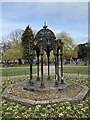ST1576 : A Lewin Samuel ornamental fountain in Victoria Park by Alan Hughes