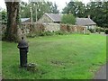 Hydrant and Cottages, The Green, Acomb