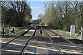 Level crossing on East Dean Road