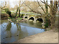 Waterfield Gardens crosses Bewbush Brook, Bewbush, Crawley