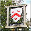 Wattisham village sign