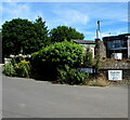 Drybridge Veterinary Clinic direction sign, Monmouth