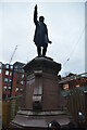 SJ8398 : Gladstone Statue, Albert Square by N Chadwick