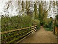 Path behind Gildersome primary school