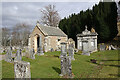 NJ1837 : Inveravon Kirkyard by Anne Burgess