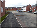 Reinstated public footpath from Aconbury Close