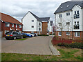 Housing on Bricklayer Lane, Kilnwood Vale