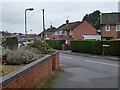 Wolsey Close from Don Road, Worcester