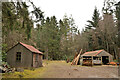 Forestry Sheds at Bardnabeinne, Sutherland