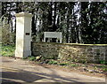 J & C Davies Joinery nameboard, Wonastow, Monmouthshire