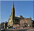 Buildings by Glossop Road, Sheffield