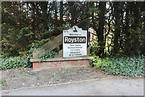 TL3539 : Welcome to Royston by David Howard